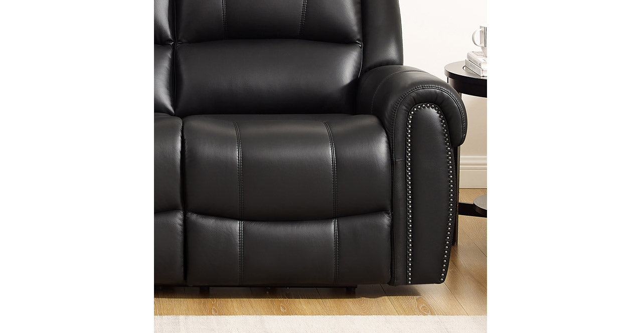 Marco Power Zero Gravity Reclining Sofa Collection, Black